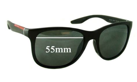 Prada SPS03O & PS03OS 55mm Replacement Lenses 